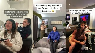 Pretending to play game with another man Infront of my boyfriend to see his reaction screenshot 2