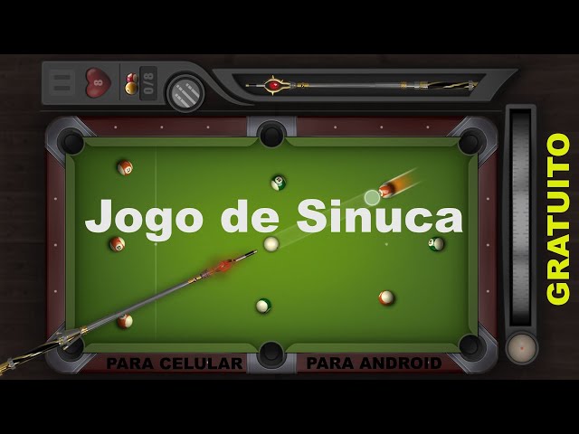 PURA HABILIDADE  JOGO MOBILE de SINUCA GRÁTIS ( Android e IOS