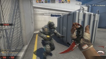 A typical cs go warmup in 2022: