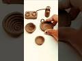 diy miniature mini clay kitchen     set.🌲💚 #viral #shortvideos #Art#diy #shorts #ytshorts #trending