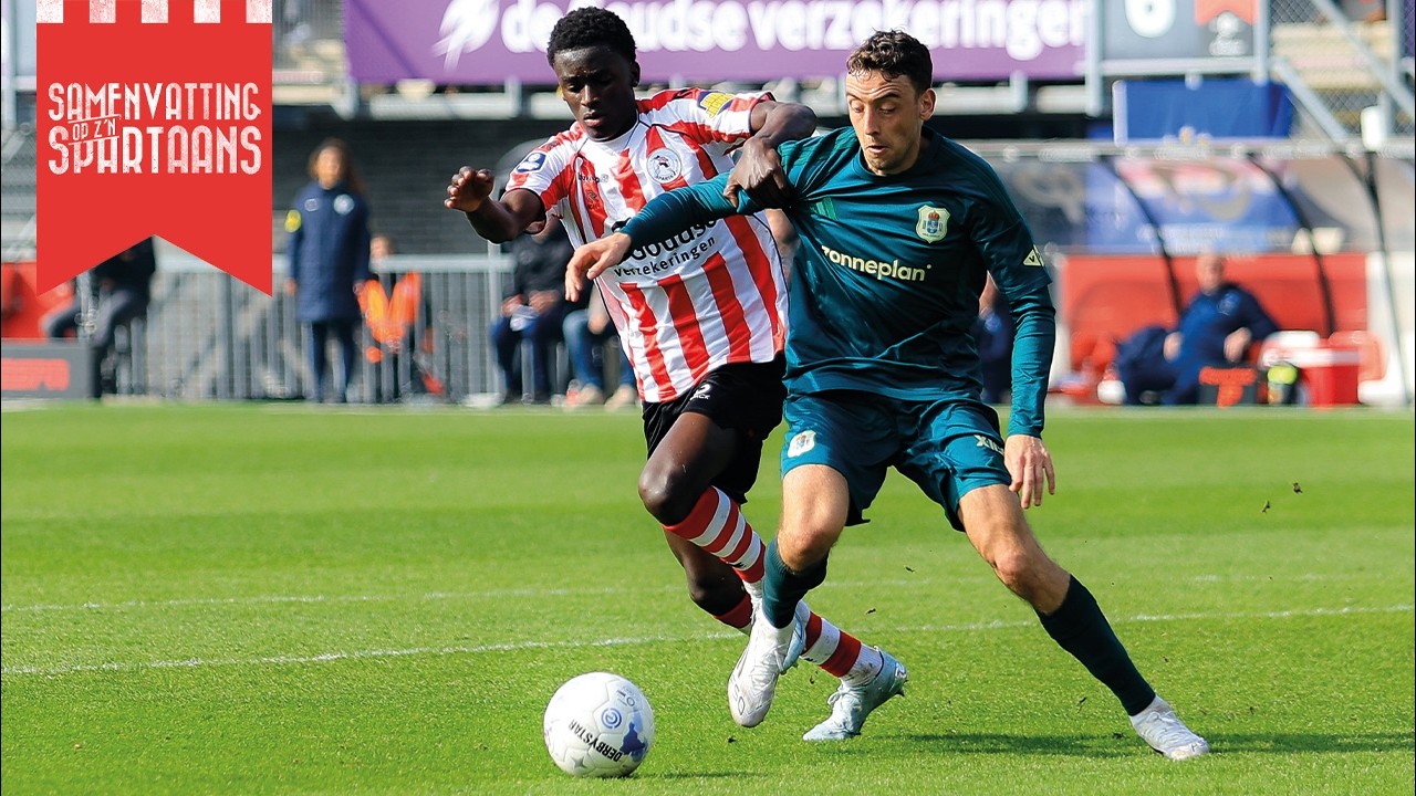 Sparta en PEC Zwolle houden elkaar in evenwicht | Samenvatting Sparta Rotterdam - PEC Zwolle