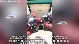 Stop Waiting for CF! ARF DJ41 Rhodium & Grey Diamond Review (SH3235)