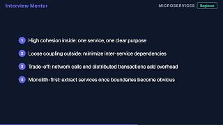 Where Do Microservice Boundaries Go | Interview Q&A