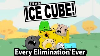 BFDI: Every Team Ice Cube Elimination Ever