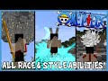 Every fighting style race  haki ability minecraft one piece mod review