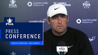 Celebrity Scottie Scheffler's Press Conference | 2026 PGA Championship Round 2 Wealth