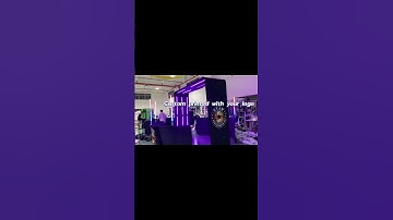 Custom photo booth enclosure backdrops #photobooth #360photobooth #backdrop #backdropstand #djbooth