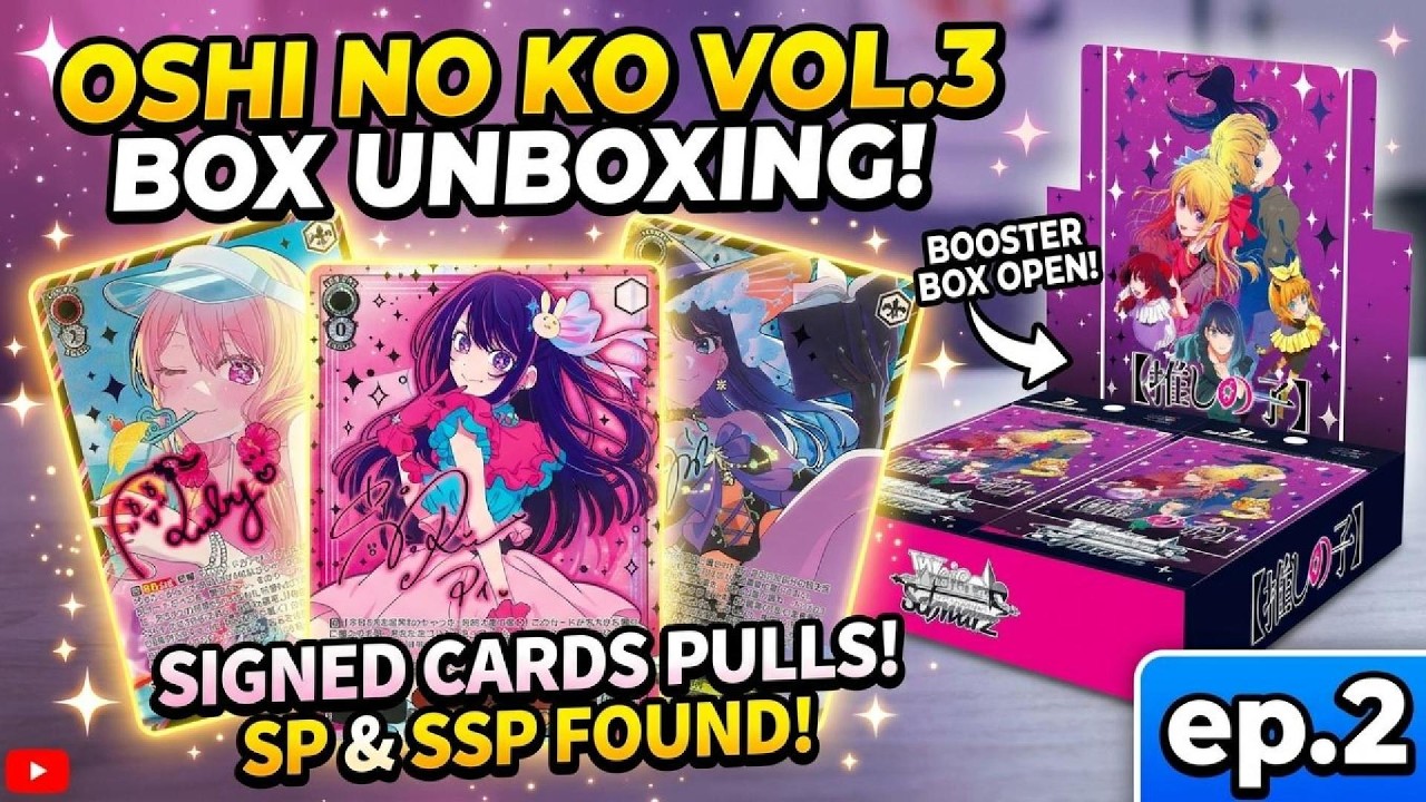 Weiß Schwarz 【推しの子】Oshi no Ko Vol.3 booster box opening