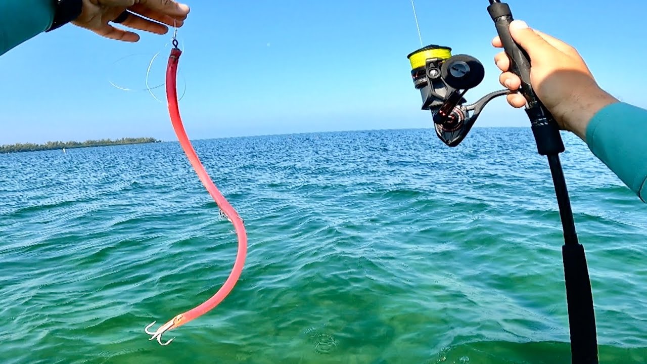 FOUR Hours Of Kayak Fishing The Florida Keys | Jigging Mutton Snapper, Trolling Mackerel & More