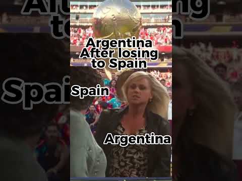 POV Argentina after Losing to Spain