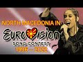 North macedonia in eurovision song contest 19962022