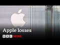 Apple iphone sales fall in nearly all countries  bbc news