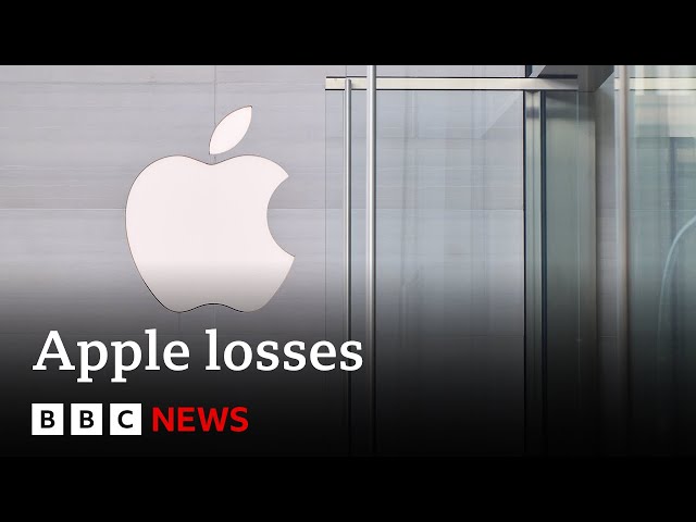 Apple sees biggest fall in sales for year as iPhone demand drops | BBC News