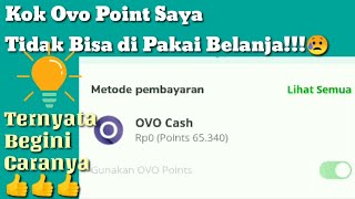 Cara Menggunakan Ovo Point Untuk Belanja | Tokopedia