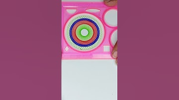 "Spirograph Art Masterclass: Creative Patterns & Design Tips"#asmr #art #spirograph #shorts2024