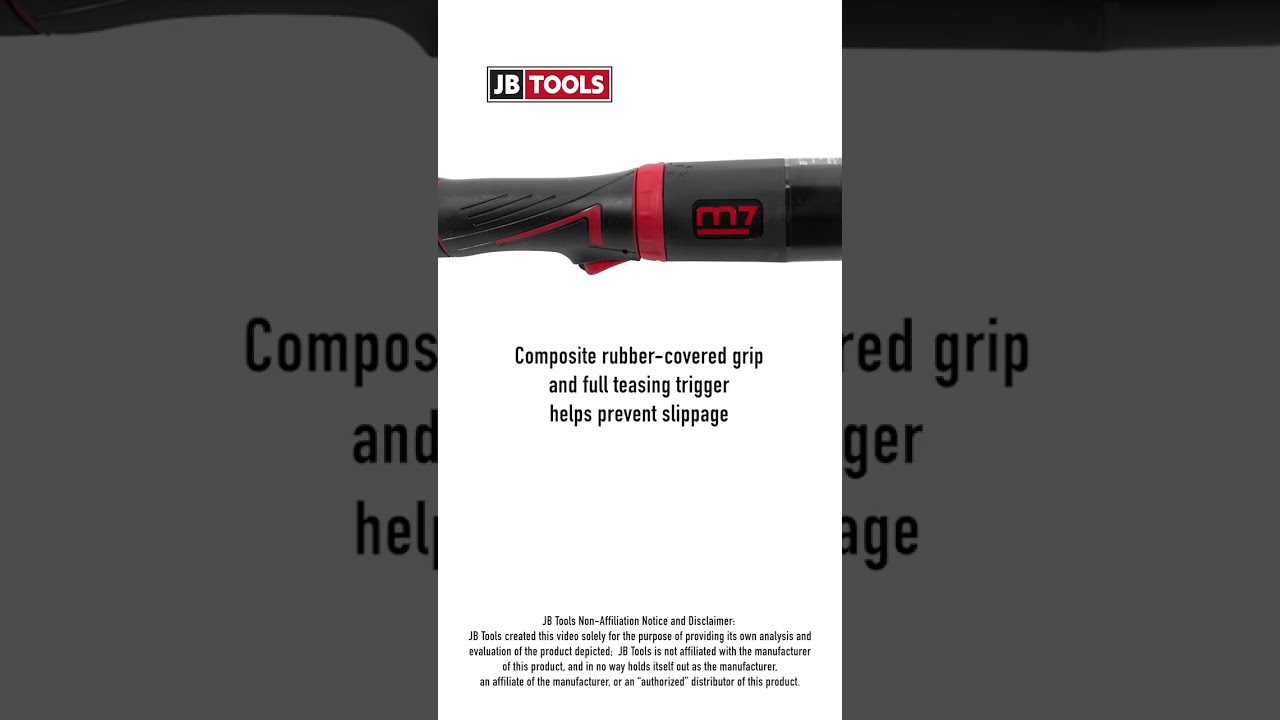 M7 3/8" Air Impact Wrench with Jumbo Hammer Clutch and Right-Angle Head (SKU: NE-399)