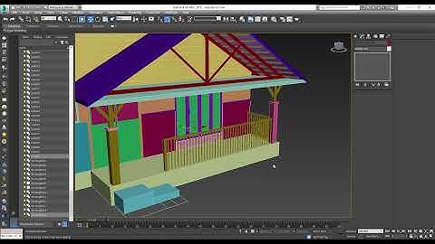 3ds max house modeling tutorial | a simple house design Part 2 | 2021