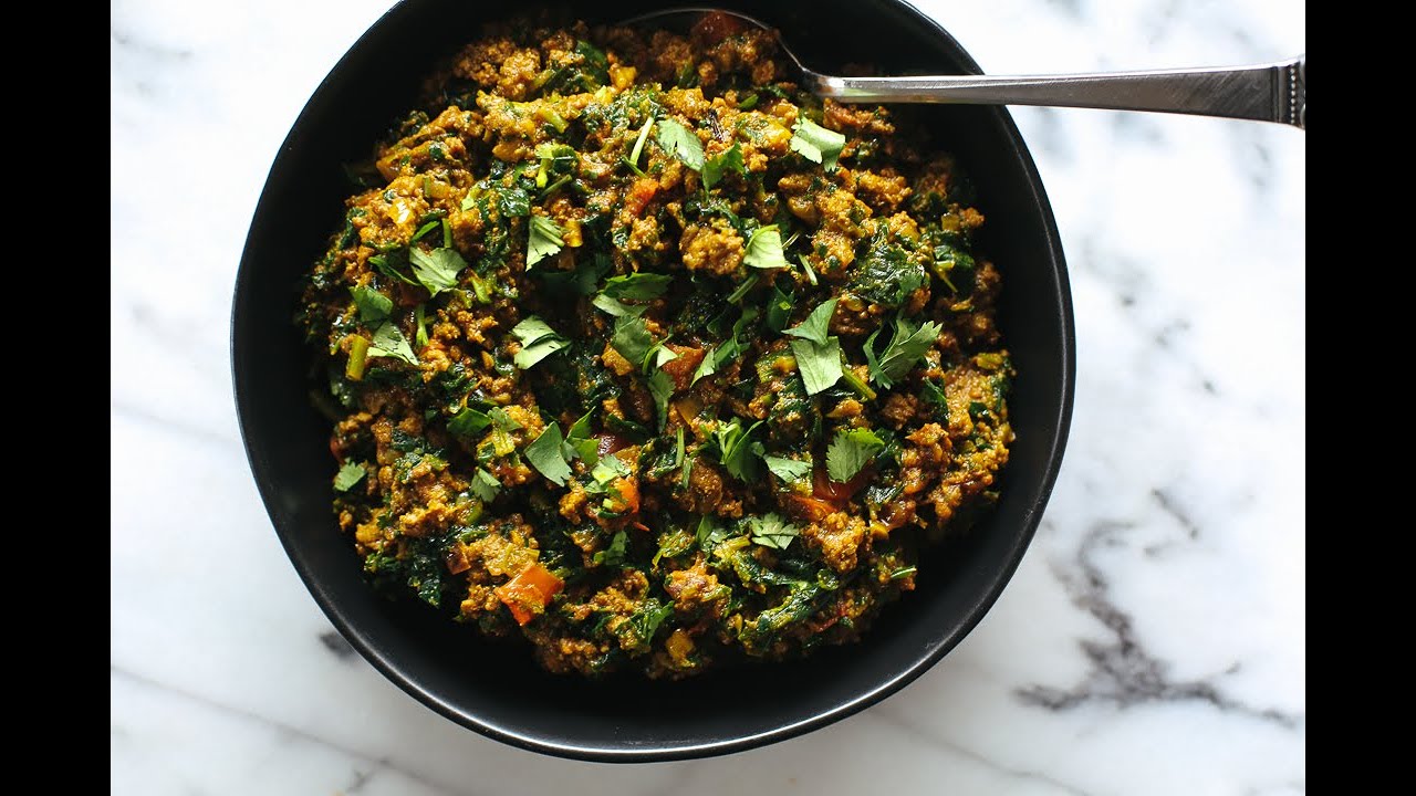 Palak Keema Recipe Home Made Recipes YouTube