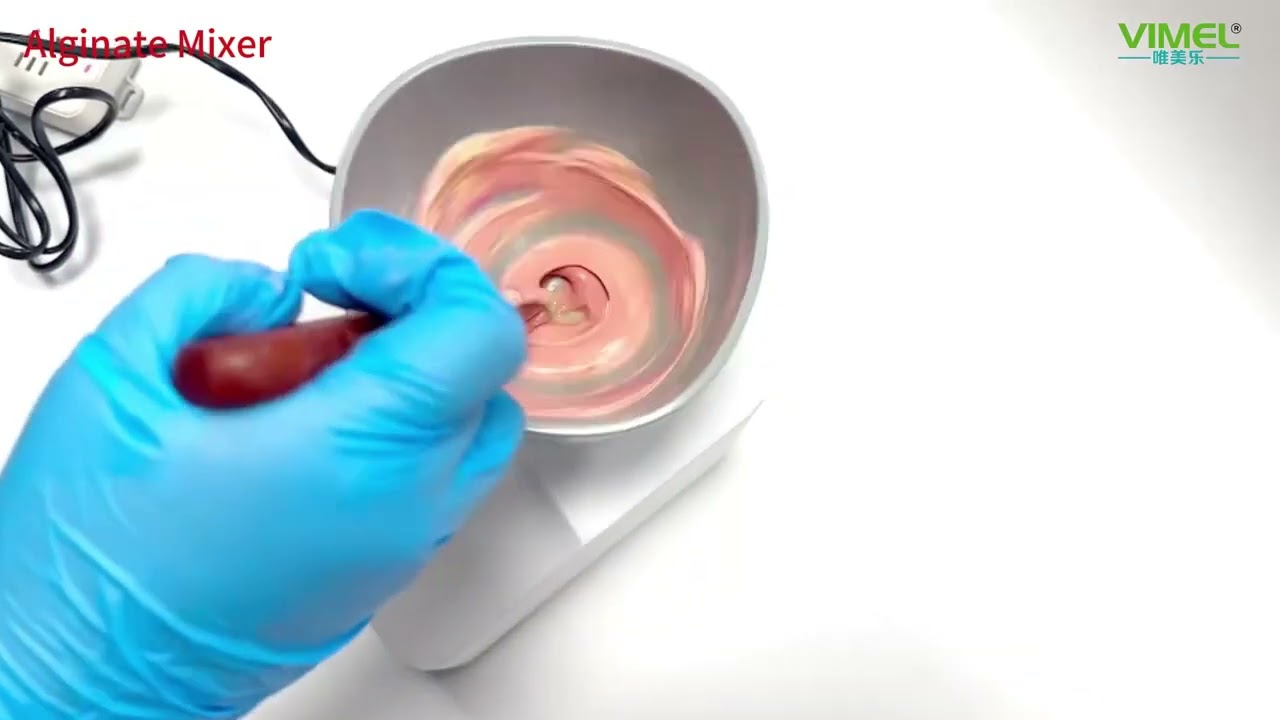 Dental Lab Alginate Mixer Gypsum Blender Machine with 6 Speed Modle