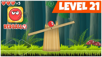 Red Ball 4 - Level 21 Walkthrough - Level 21 Deep Forest