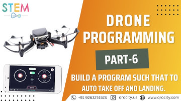 Python Drone Coding – Takeoff & Land Automatically