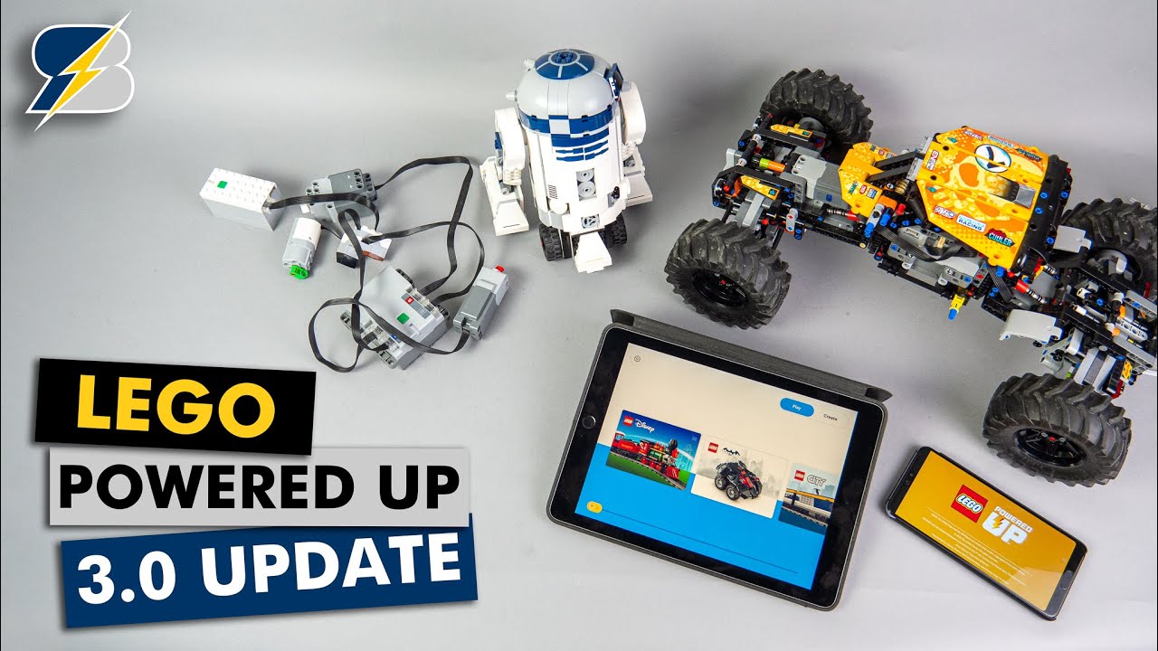 LEGO Powered Up app 3.0 update - there yet? - YouTube