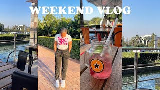 #vlog : going out alone for the first time , HIGHVELD MALL , hair & lunch at ROCOMAMAS