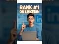 Rank #1 in LinkedIn Search with This Simple Hack 🚀 #shorts #telugu #JobSearch #jobtips #LinkedIntips