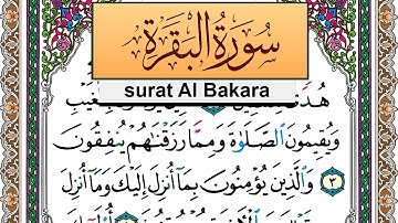 سورة البقرة جمال شاكر عبد الله Surah Al Bakara jamal shaker برواية حفص عن عاصم