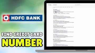 How To Find Credit Card Number Without Card HDFC (2025) - Full Guide