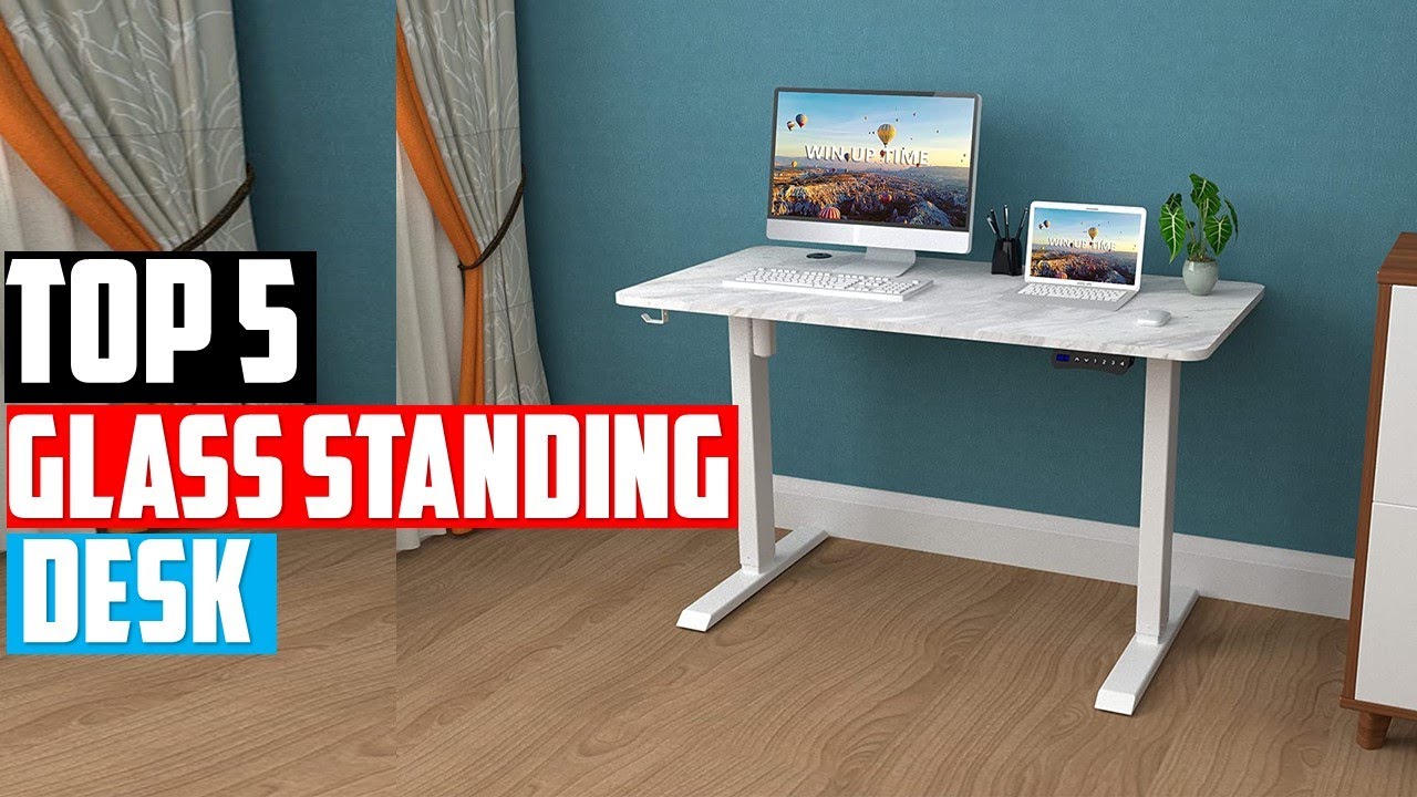 Best Glass Standing Desks 2022Top 5 Standing Desk Reviews YouTube