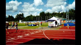 Victor Nygren, Boys 15, Runs in the School Swedish Championships in 100m - Time Was 12.21w!