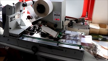 Automatic Labelling of different Coffee Pouches and Bags with LAB510