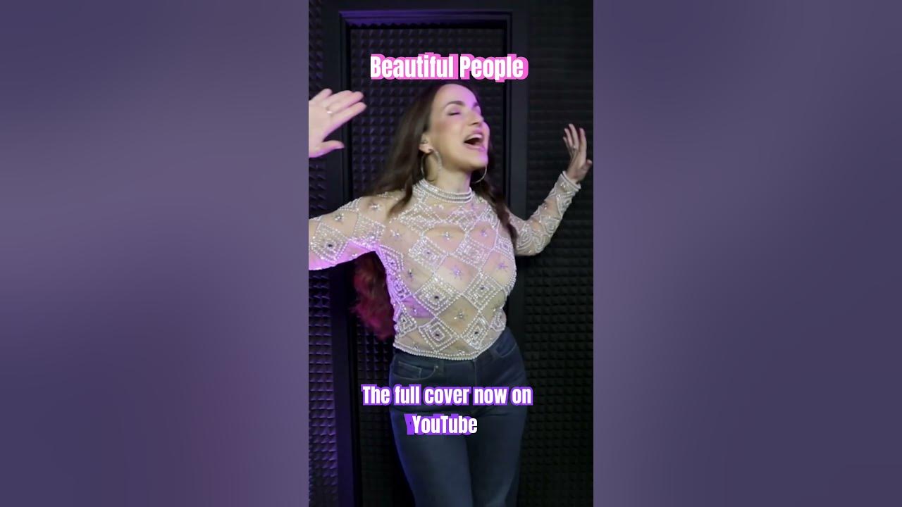 David Guetta & Sia - Beautiful people (COVER by Laura Furmanova) #shorts #davidguetta #sia #cover