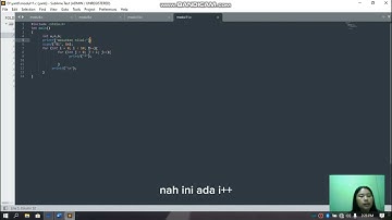 Pemrograman Bahasa C. Program Membuat Pola Bintang. (Modul 11)