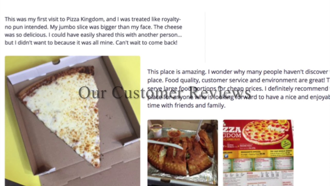 Pizza Kingdom, College Park, MD YouTube