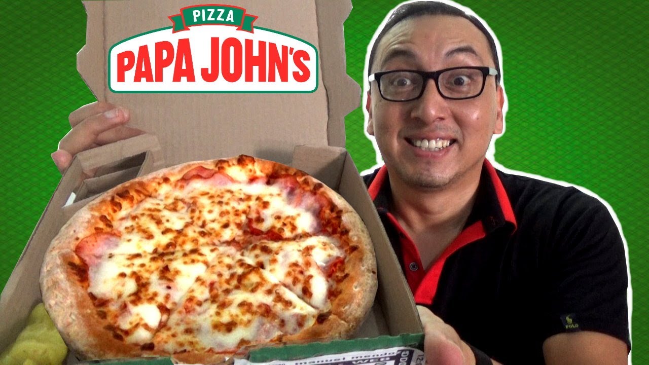 MI PRIMERA VEZ PROBANDO PIZZA "Papa John's"