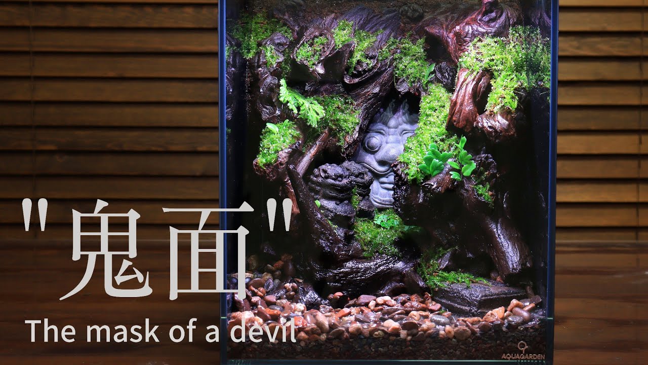 Creating a terrarium with traditional Korean devil masks YouTube