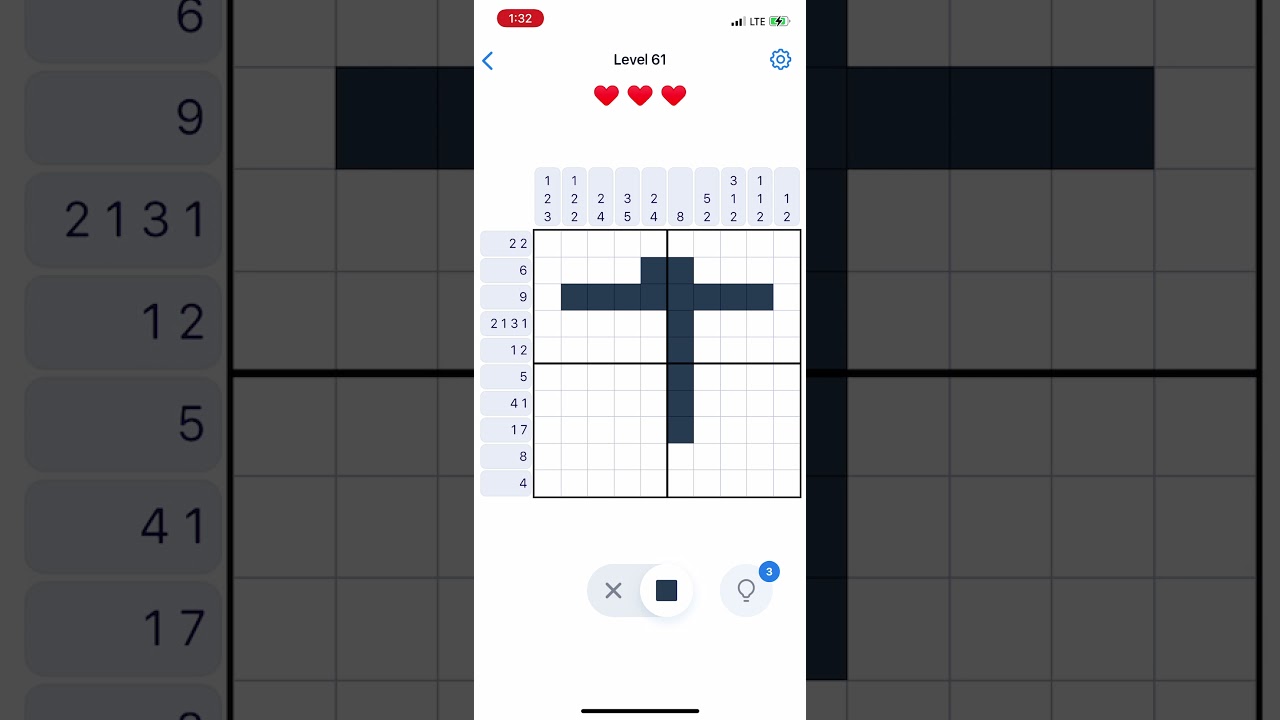 Nonogram.com - Number Puzzle LEVEL 61 - No Boosters - YouTube