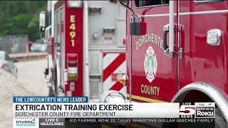 VIDEO: Dorchester firefighters take part in Extrication Training Exercise