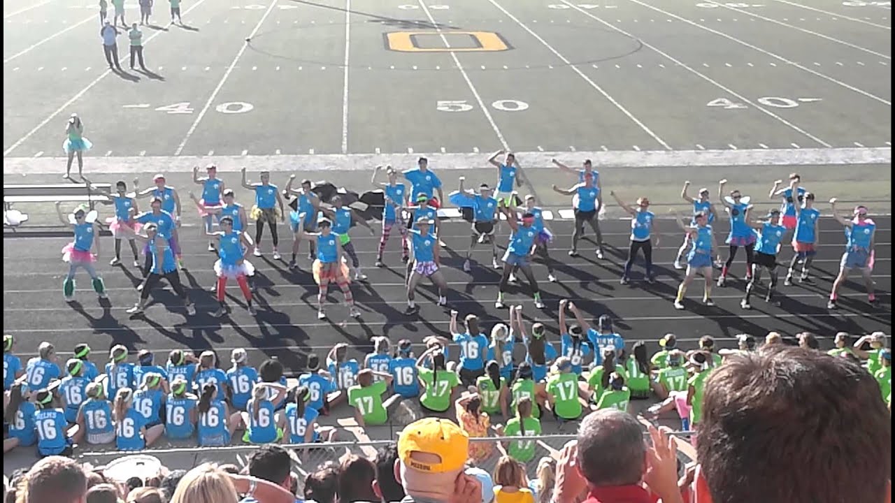 2015 Oakville High School Senior Powder puff Dance YouTube