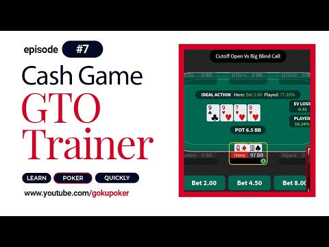 Playing WPT GTO Trainer #7