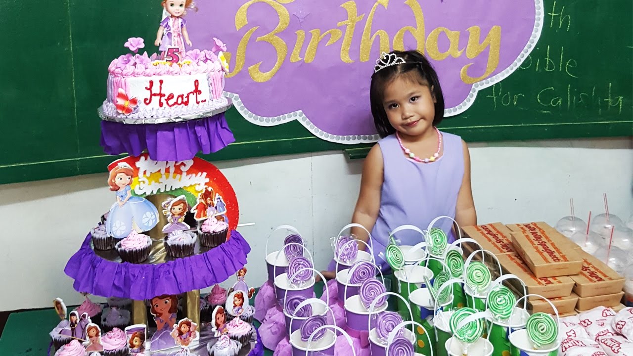 Sofia the First Birthday Party - YouTube