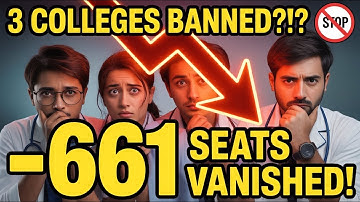 SHOCK DATA: Non-Govt Medical Seats Drop by 661! (2024 vs 2025 Comparison) | #neet2025 #neetaspirants