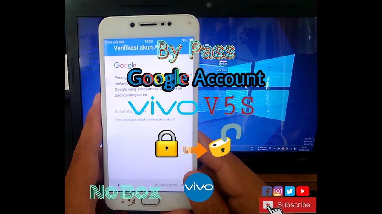 By Pass Akun Google Di Hp VIVO V5 S - YouTube