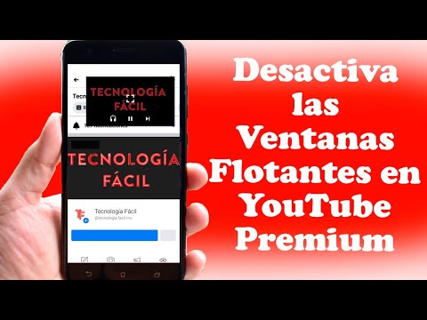 Video: Cómo Quitar Una Ventana Flotante