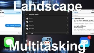 iOS 7: Multitasking Finally Support In Landscape