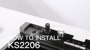 Installation Video: Lefton All-in-one Kitchen Sink Workstation KS2206&KS2206L Unboxed!