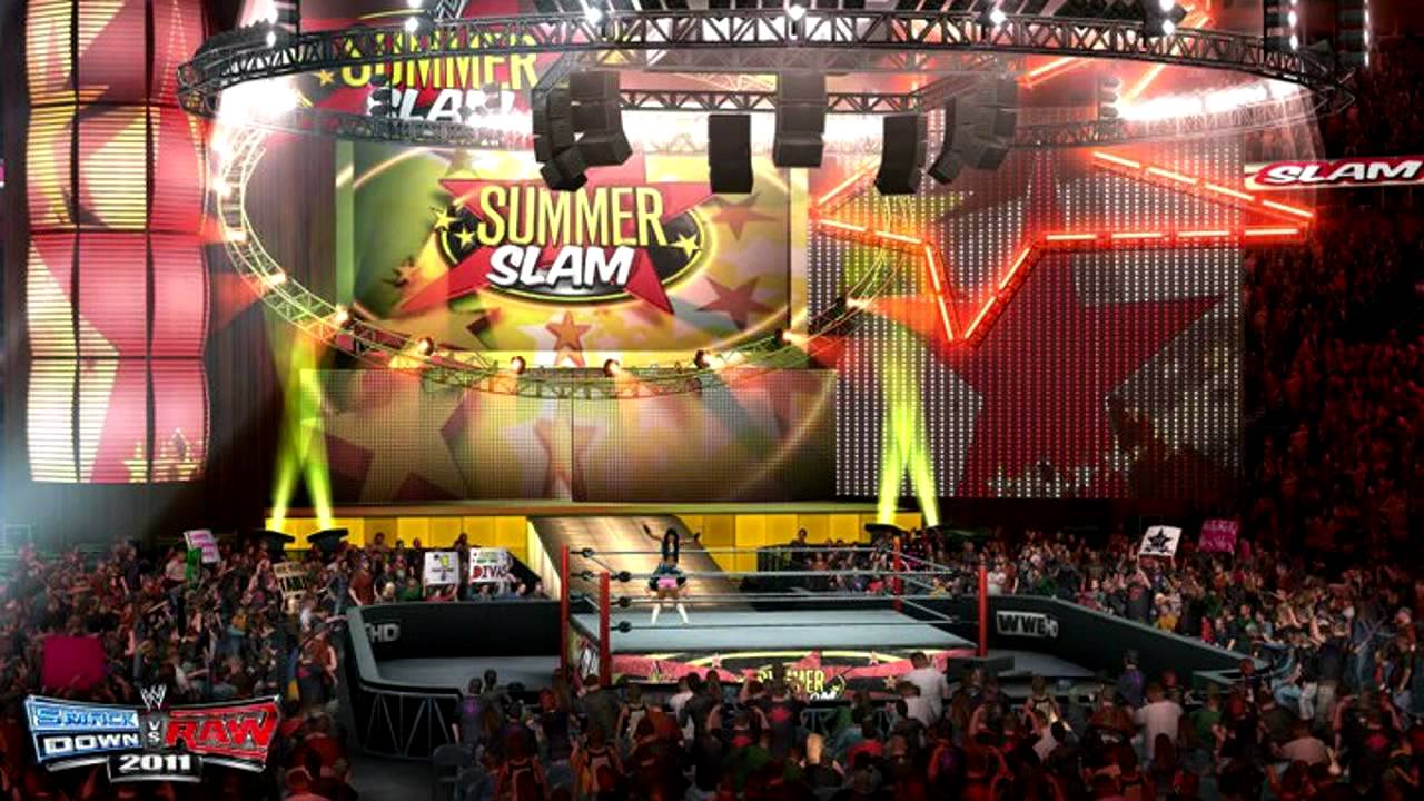 Smackdown vs Raw 2011 SummerSlam Arena Screenshot YouTube