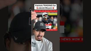WOW the Patriots are trading for Jakobi Meyers…#nfltrade #jakobimeyers #newenglandpatriots #nfl